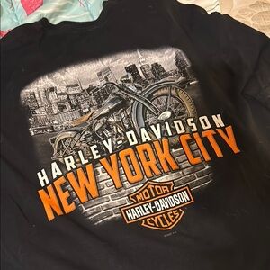 EUC NYC Harley Davidson shirt